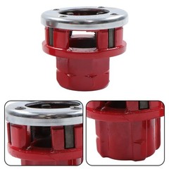 7 Size 3/8&Prime; To 2&Prime; Dies BSPT Pipe Threader W/ Handle Pipe Threader Threading