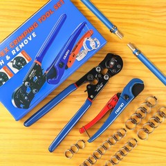 2 in 1 Ratchet Pex Crimping Tool Cinch and Remove Combo Function Pex Pipe Crimp
