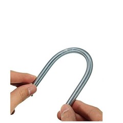 5pcs 21cm Spring Bending Tube Pipe Bender 1/4&Prime; 5/16&Prime; 3/8&Prime; 1/2&Prime; 5/8&Prime; Silver Set