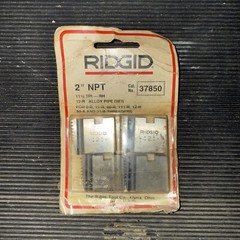 2&Prime;-11 1/2 NPT 12R Alloy Pipe Dies Ridgid 37850 0R 00R 11R 111R 30A 31A