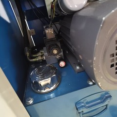 Hydraulic Square Round Pipe Hole Punching Pipe Arc Cutting Machine 220V