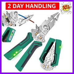 16-IN-1 Foldable Wire Stripping Pliers, 2026 New Rechargeable 12-250V AC/DC T&hellip;