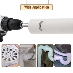 Bates- PVC Pipe inside Cutter with 4 Saw Blades, 1/4&Prime; Hex Shank, 1-1/4&Prime; & 1-3/4&Prime;