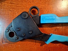 SharkBite PEX 3/4- 1/2 in Cinch Clamp Tool Pliers for PEX Plumbing Connections