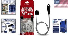 Long Pipe Snake Brush &ndash; Drain & Condensate Line Cleaner