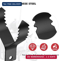 Drain Snake Drill Attachments,8-Piece Drain Cleaner Combination Cutter Heads, Us