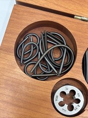 FOUR STAR PRODUCTS Thread Die Repair Kit Metric MODEL S1991M in Wood Box