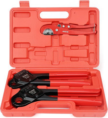 Icrimp Angle PEX Crimping Tool for 1/2-Inch & 3/4-Inch PEX Copper Crimp Rings an