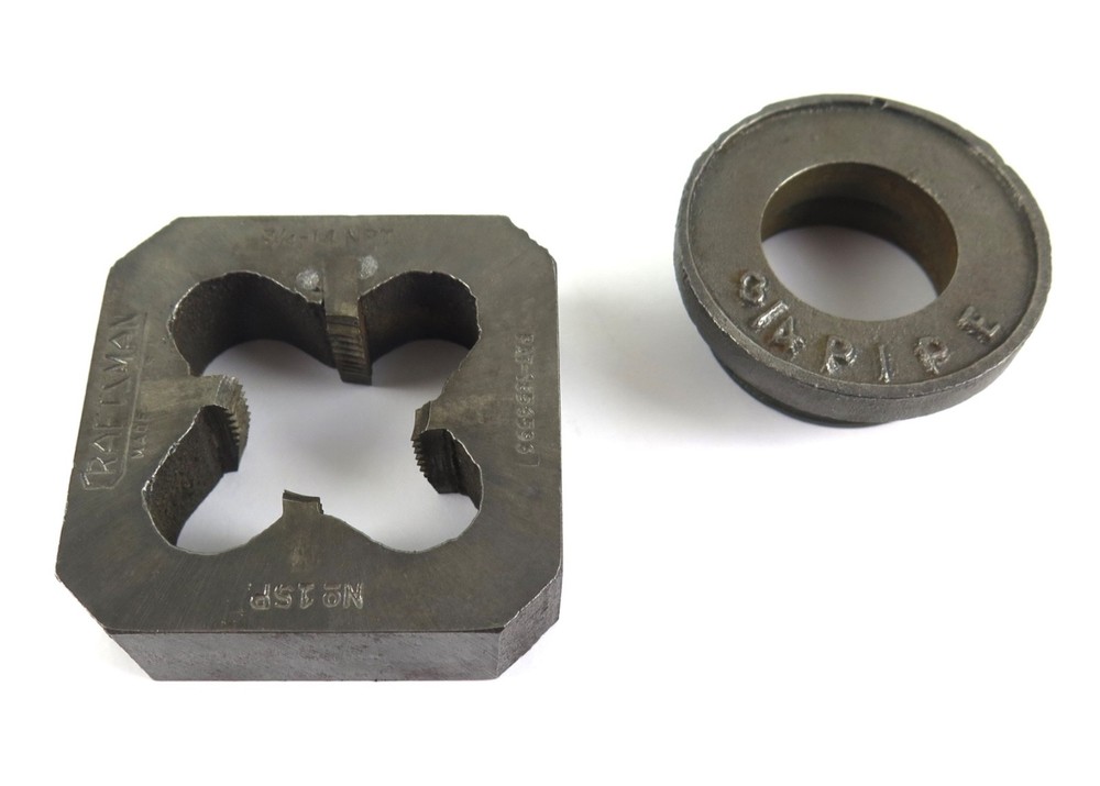 Vintage Craftsman No. 11 Pipe Threader 3/4&Prime; NPT Square 1SP Die & Bushing