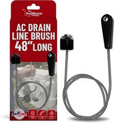 Long Pipe Snake Brush &ndash; Drain & Condensate Line Cleaner