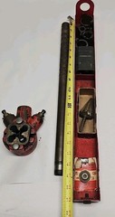 Vintage CRAFTSMAN Manual Pipe Threader Set W/Rack Tooling