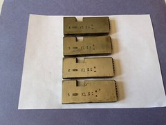 Genuine OSTER Dies X1 high speed steel 1 1/4&rdquo; N.C. BOLT