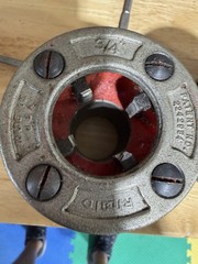 Ridgid Die Stock 00R Ratchet Type 3/4, 1/2, & 3/8