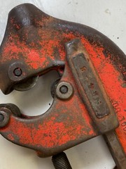 RIDGID Tools NO 4-S Iron Pipe Cutter 2&Prime; to 4&Prime; Capacity Heavy Duty USA