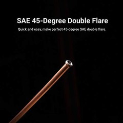 Double Flaring Tool 3/16 Inch 45 Degree SAE Brake Line Tubing Compact Portable
