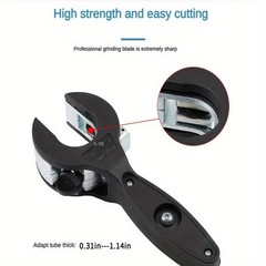 Tube-Specific Lightweight Ergonomic Anti-Slip High-Precision Ratchet Tube Cutter
