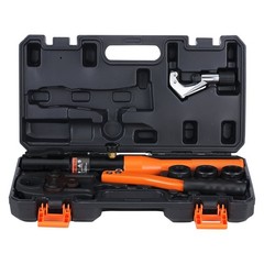 Hydraulic Copper Ring Crimper Tool 1/2&Prime; 3/4&Prime; 1&Prime; 360&deg; Adjustable Jaws