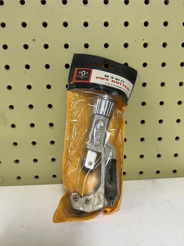NOS Golden Gear 12-25mm Pipe Cutter Tool New Vintage Type #1 Plumber