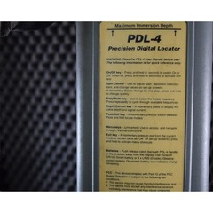 Radiodetection PDL-4 Precision Digital Cable Pipe Locator &ndash; FOR PARTS W/ Case