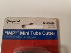 Imperial TC-1050SP &ldquo;IMP&rdquo; Mini Tube Cutter, 1/8&Prime;-5/8&Prime; O.D.
