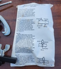 Sears Craftsman Nos Automotive Flaring Tool 51255 Bar Yoke Double Flaring Tool