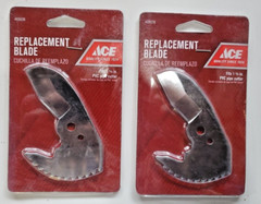Lot of 2-NEW PVC Pipe Cutter 4035226 Fits 1-5/8&Prime; replacement blade Ace