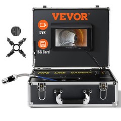 7&Prime; Sewer Camera 50m/165ft Pipe Inspection Camera Drain Camera IP68 waterproof