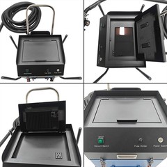 250-800mm Pipe Inspection & Cleaning Robot w/ Remote, 1080P Cam*2, 30&deg; Climb