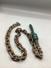 Used Greenlee Chain Puller 37&Prime; Lever Hoist Hand Operated With Handle