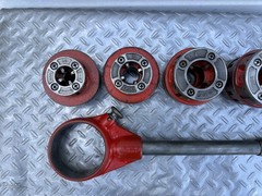 RIDGID 12R 1/2&Prime; &ndash; 2&Prime; Pipe Threading Threader 6 Die Set L@@K #6