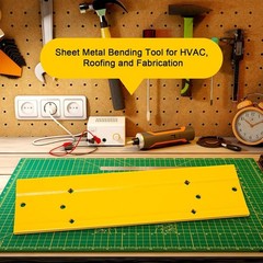 12&Prime; Sheet Metal Bender Hand Folding Tool Duct Bender HVAC Metal Bending Tool