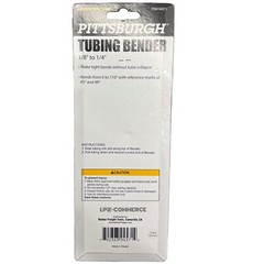 PITTSBURGH 1/8&Prime; to 1/4&Prime; Tubing Bender