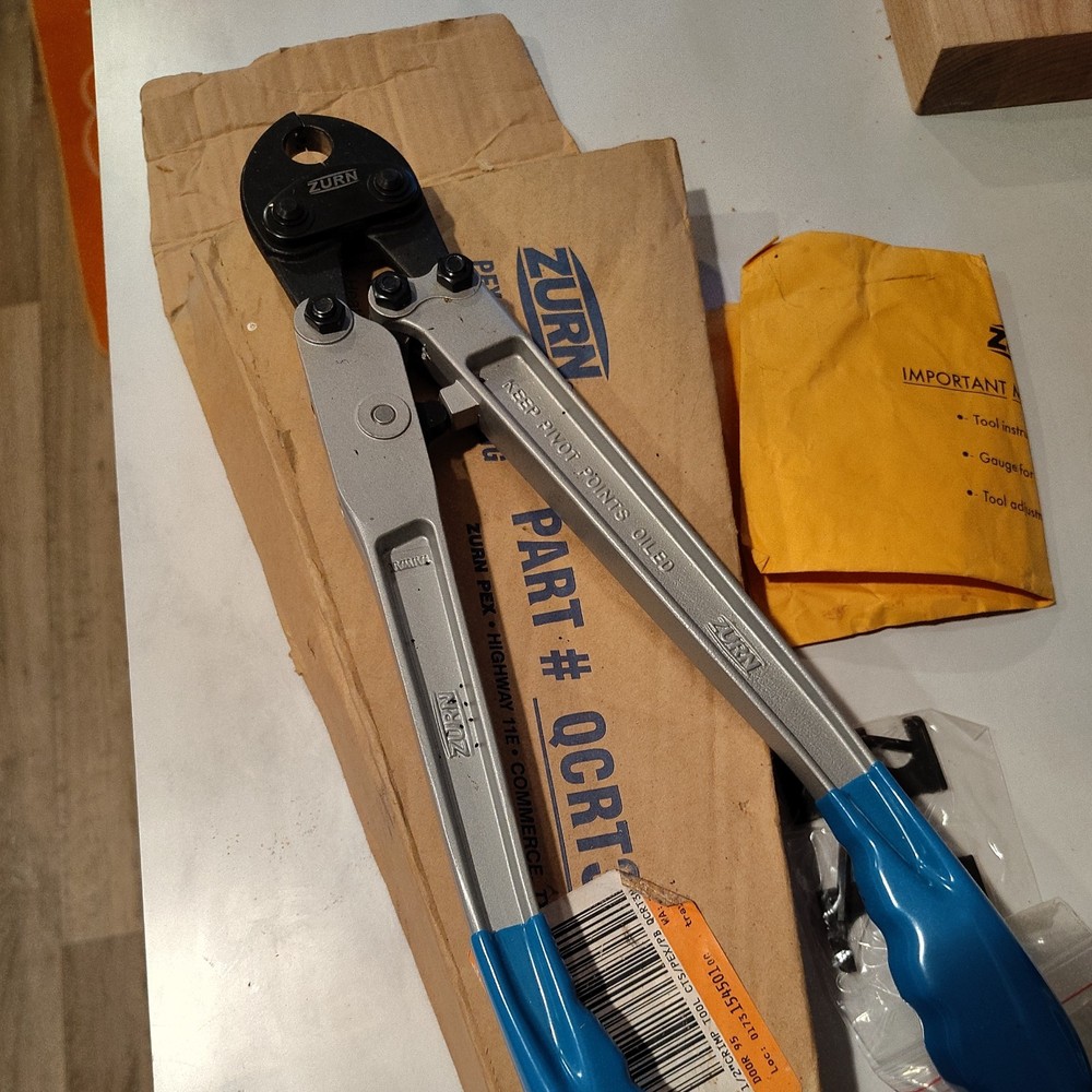 Zurn QCRT-3T PEX 1/2&rdquo; Crimp Tool