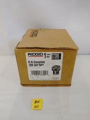 RIDGID 37395 12R 3/4&Prime; NPT Die Head Complete