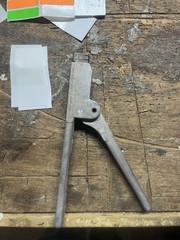 L. Hansen No. 128 Manual Lead Pipe/Tube Bender Tool, Manual Power Source