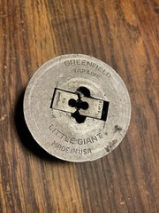 2 3/4&Prime; Dia Little Giant Greenfield Tap Die Head 5/16&Prime; NC 18 Industrial Tool USA