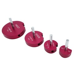 4 Pcs PVC Pipe Reamer Kit With 1-1/2 Inch 2 Inch 3 Inch 4 Inch Pipe Fitting E4