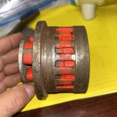 Toledo No. 12 3/8&Prime; Drop Head Pipe Threading Die Head NEW NOS FREE SHIPPING