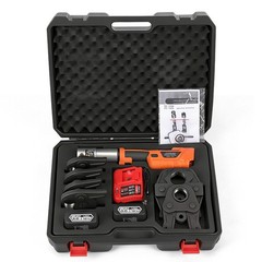 1/2&Prime; -2&Prime; Pro Press Tool Pipe Crimping Kit Press Tool Battery Kit with 6 Jaws US