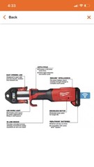 Milwaukee M18 2922-22 18-Volt Lith-Ion 6-Jaws Includ with 1/2in &ndash; 2in w/ONE KEY