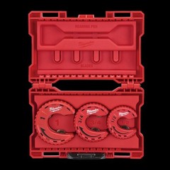 Milwaukee Close Quarters 3 Pc Tubing Cutter Set- 48-22-4263 &ndash; New-W/Hard Case