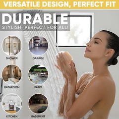 LXLOTUS 4 &frac14;&rdquo; Champagne Bronze Snap-in Shower Drain Cover &ndash;
