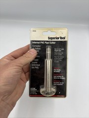 Superior Tool 37516 Internal PVC Pipe Cutter 1-1/4 in. Sealed