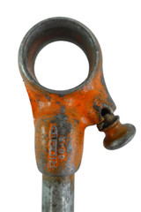 Ridgid No 00-R Ratcheting Pipe Threader & 1/2&Prime; Die Head Reamer with 12&Prime; Handle