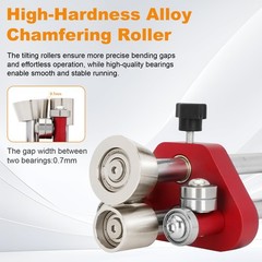 Sheet Metal Roller Bender SingleStation | 0100&deg; Bending Angle, 5mm75mm Depth &hellip;