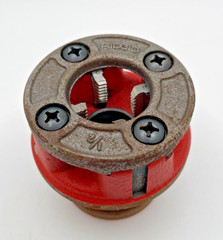 RIDGID 1/2 in. 00-R Manual Ratchet NPT Pipe Threading Die Head *PREOWNED* #T27