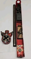 Vintage CRAFTSMAN Manual Pipe Threader Set W/Rack Tooling