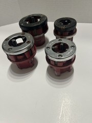 Die Head Set 1-1/4&rdquo; 1&Prime; 3/4&Prime; 1/2&Prime; NPT Right Hand Pipe Threading