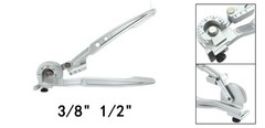 2 in 1 Pipe Tube Bender 180 Degree Tool for 3/8-inch Brass Aluminum Steel Tubing