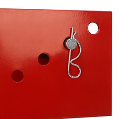 Hydraulic Pipe Tube Bender Tool Manual Heavy-Duty Pipe Bending Machine 16T Red
